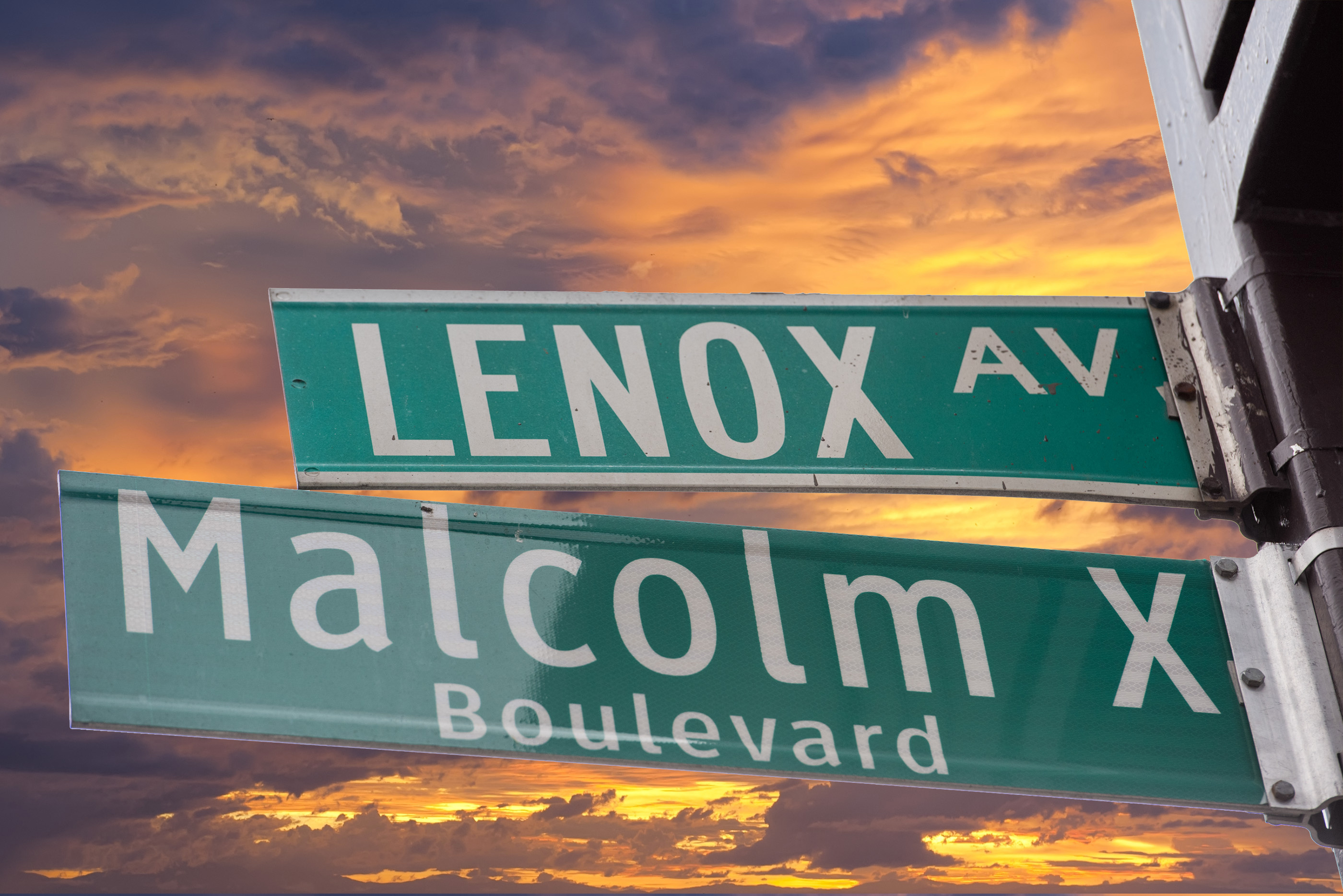 Lenox Ave Malcolm X BLVD
