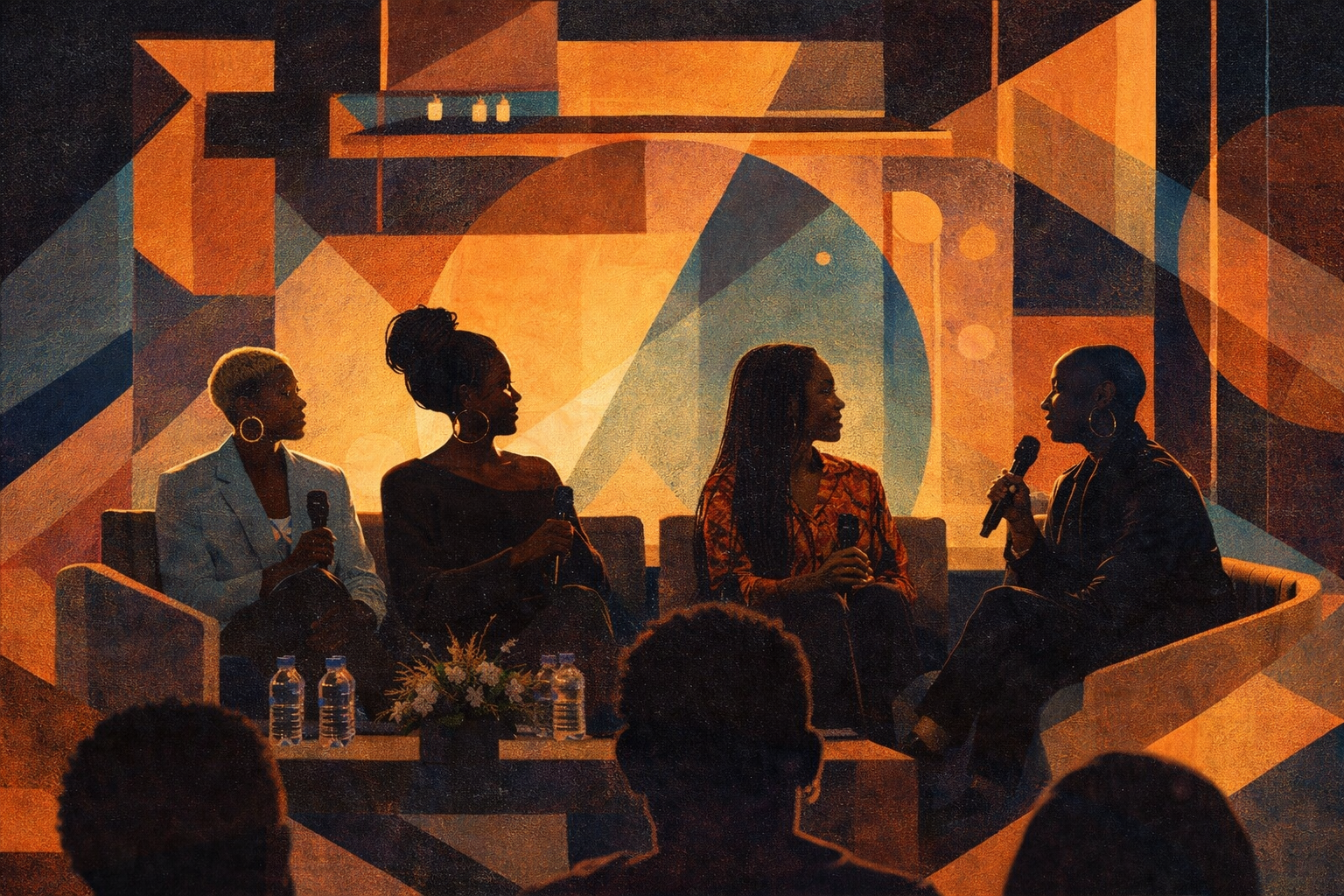 Afrofuturist women directors on stage